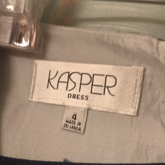 Kasper 100% cotton dress in classic style ready for spring! Sz 4; like new! - Picture 5 of 9